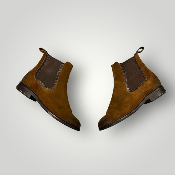 THURSDAY DUCHESS Chelsea Boots in Glazed Ginger Sz 5 - Picture 2 of 13